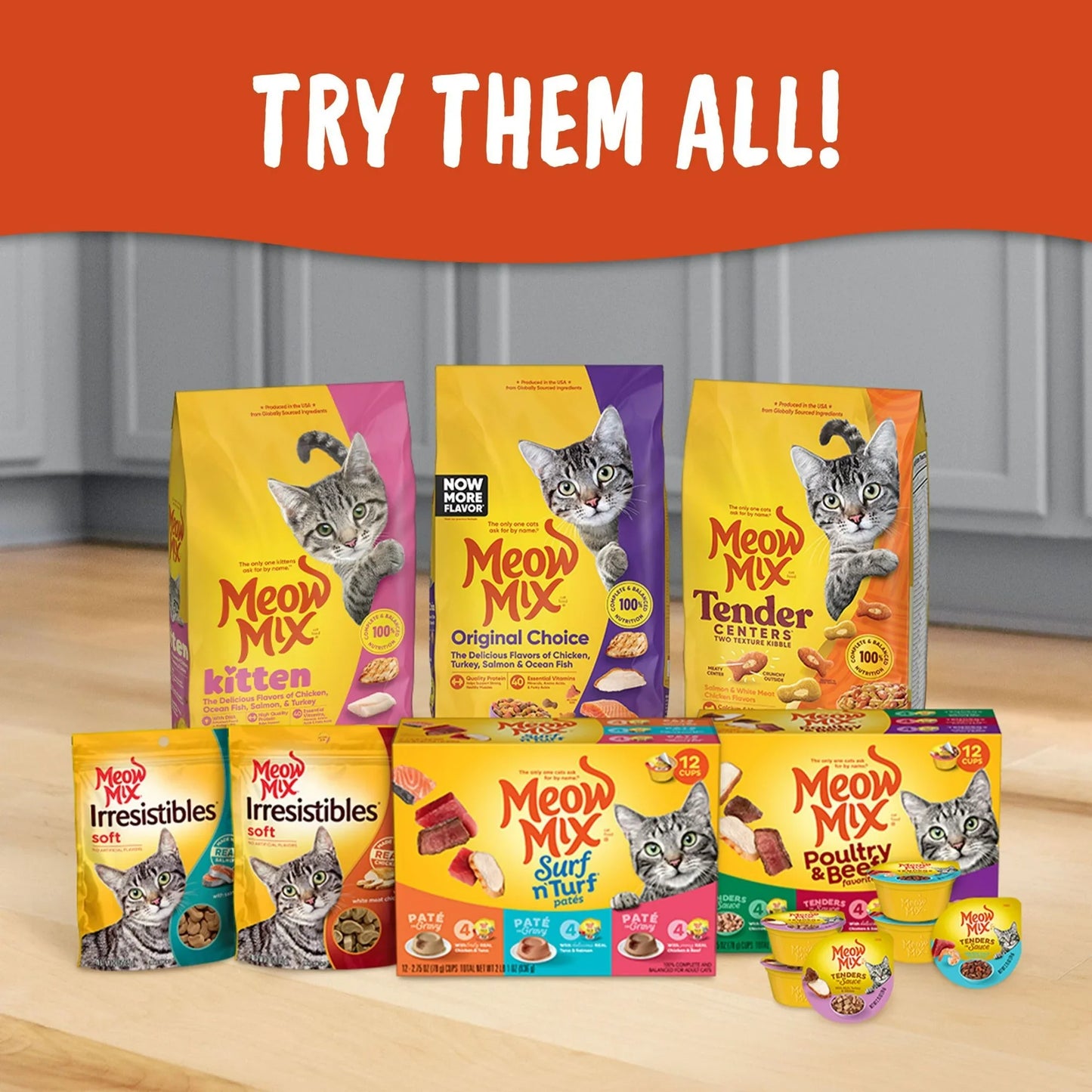Meow Mix Original Choice Dry Cat Food, 6.3 lb Bag