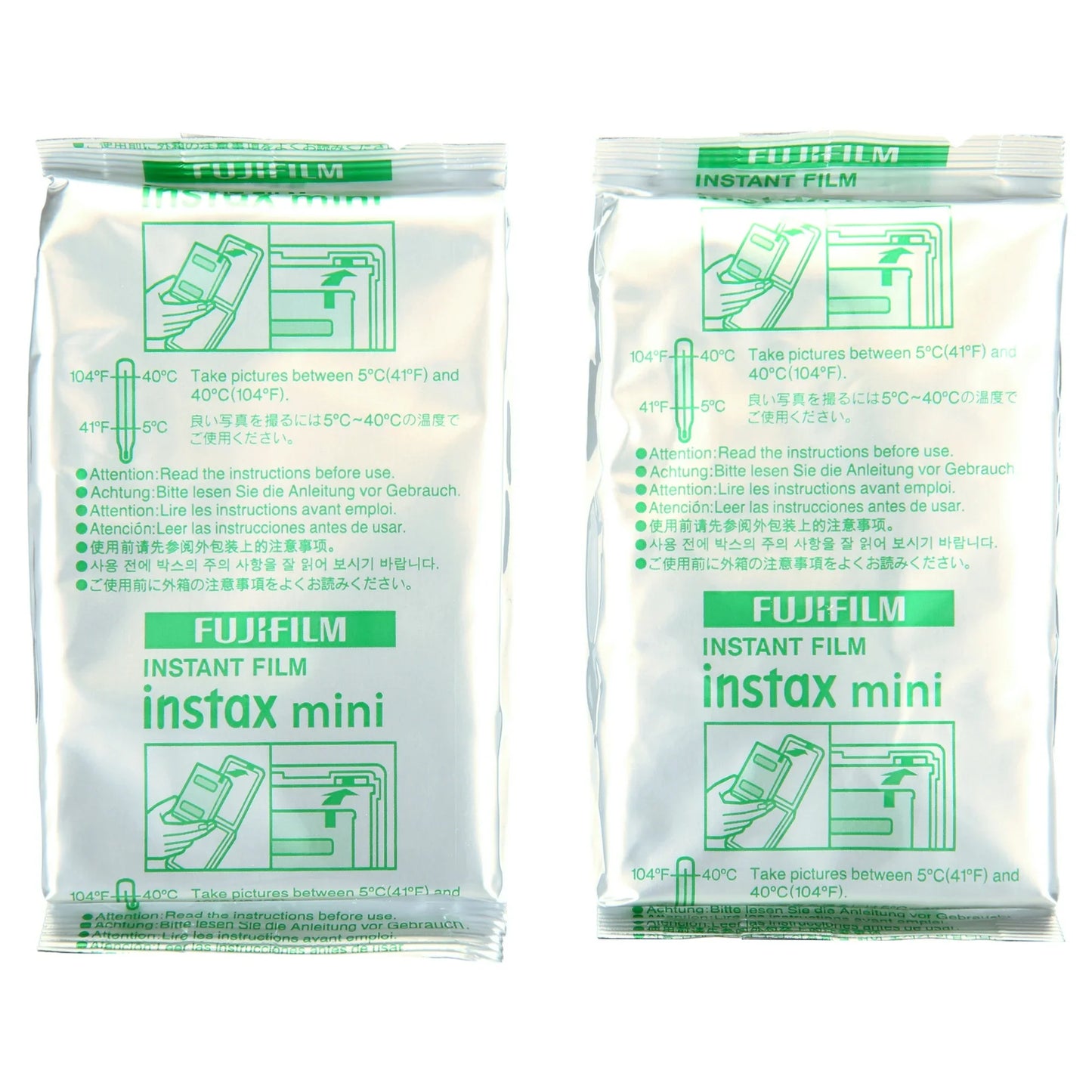 Fujifilm Instax Mini Twin Pack Film (20 sheets)