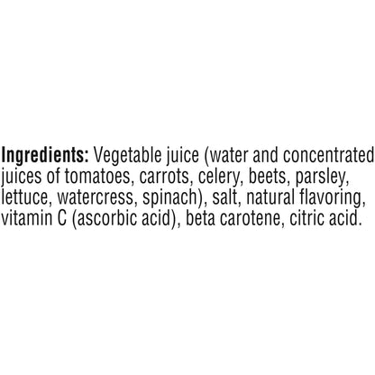 V8 Original 100% Vegetable Juice, 5.5 oz. Can (Pack of 24)